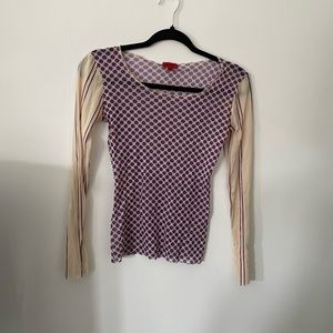 Sheer Retro Top